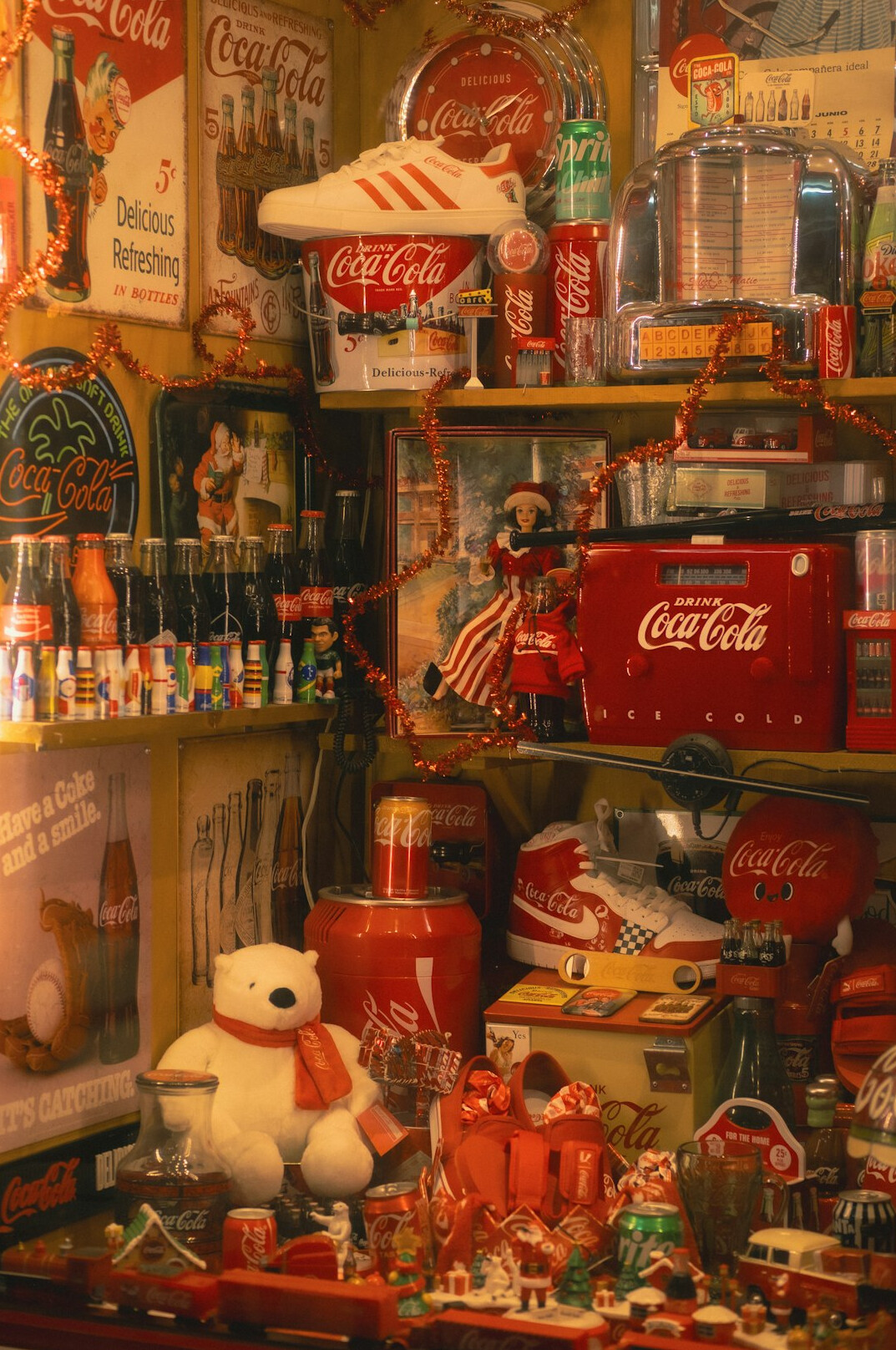 vintage coca cola christmas ad